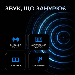 KIVI Телевізор 32", QLED, HD, Google TV 32H820KB - Картинка 8