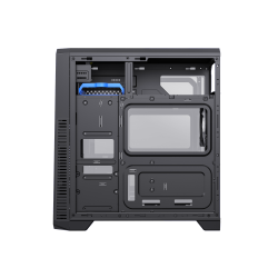 GAMEMAX Корпус Tower ATX без блока живлення, акріл icro-ATX, DTX,Mini-ITX, 1*usb 3.0 + 2* usb 2.0 G561E-BK - Картинка 8
