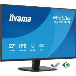 IIYAMA 27" 16:9 IPS РК монітор, 1920х1080, 1 мс (MPRT), 1 20 Гц, 350 кд/м2, Adaptive Sync, 1xHDMI 1.4/1xDP 1 X2791HS-B1 - Картинка 3