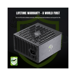 GAMEMAX Блок живлення ATX 3.1 & PCIe5.1_ 1200W, 80+ Platin um,135mm,fully modular ,Japanese 105°C and solid c Lion core 1200P - Картинка 6