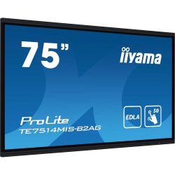 IIYAMA 75" 16:9 інтерактивний VA РК дісплей, 3840х2160, P ureTouch-IR+, 24/7, 435 кд/м2, ОС Android 13, SP TE7514MIS-B2AGAX - Картинка 2