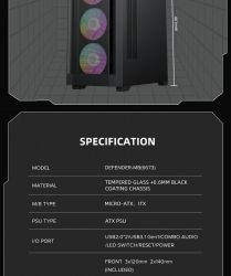 Корпус GAMEMAX Defender MB - Картинка 25