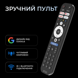 KIVI Телевізор 32", QLED, HD, Google TV 32H820KB - Картинка 11