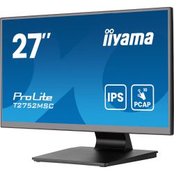 IIYAMA 27" 16:9 IPS сенсорний РК монітор, 1920х1080, прое кційно-ємністна технологія, 1xHDMI/1xDP/2xUSB 3.2, T2752MSC-B1AG - Картинка 5