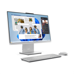 LENOVO моноблок 27FM/R7 7735HS/32/1TB SSD/UMA/DOS/WKM/Clo ud Grey IdeaCentre AIO 27ARR9 - Картинка 10