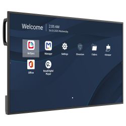 VIEWSONIC 43" UHD РК дисплей, 500 nits, 4000:1, Android 14, 24/7, 4GB DDR4/32GB,HDMI in x3, USB-C x1, RS232 in CDE4314-2C - Картинка 2