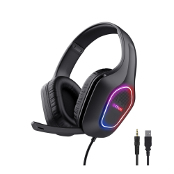 TRUST ��������� GXT 416 Zirox LED Headset Black GXT416 Zirox LED Headset Blk - �������� 2