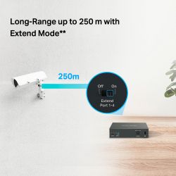 MERCUSYS 5-�������� ��������� �������� ��������� � 4 ��� ���� ���, MS105GP MS105GP - �������� 5