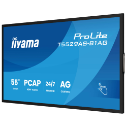 IIYAMA 54.6" 16:9 інтерактивний VA РК дісплей, 3840х2160 , 24/7,проекційно-ємністна технологія, ОС Android T5529AS-B1AG - Картинка 3