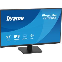 IIYAMA 27" 16:9 IPS РК монітор, 2560х1440, 1 мс (MPRT), 7 5 Гц, 350 кд/м2, Adaptive Sync, 1xHDMI 1.4/1xDP 1. X2791QS-B1 - Картинка 5