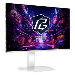 ASROCK iгровий монiтор 27" QD-OLED Flat 240Hz 0.03ms QHD (2560 x 1440) 2xHDMI(2.1) 1xDP(1.4) 1xHP Pivot Wh PGO27QSA-W - Картинка 2