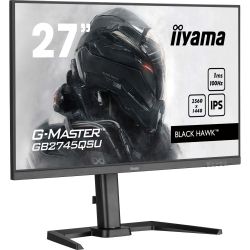 IIYAMA 27" 16:9 ігровий IPS РК монітор, 2560х1440, 1 мс ( MPRT), 100 Гц, 300 кд/м2, Adaptive Sync, 1xHDMI 2. GB2745QSU-B2 - Картинка 3