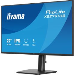 IIYAMA 27" 16:9 IPS РК монітор, 1920х1080, 1 мс (MPRT), 1 20 Гц, 350 кд/м2, Adaptive Sync, 1xHDMI 1.4/1xDP 1 XB2791HS-B1 - Картинка 2