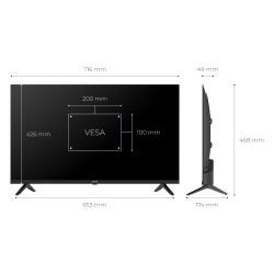 KIVI Телевізор 32", QLED, HD, VIDAA 32H9000HB - Картинка 5
