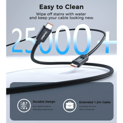 ������ CHOETECH PD100W USB-C to USB-C 1.8m (XCC-1063) - �������� 8