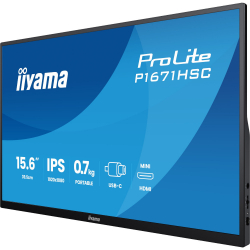 IIYAMA 15.6" 16:9 портативний IPS РК монітор, 3мс, Adapti veSync, 1xminiHDMI 1.4/2xUSB C (PD до 15 Вт), SP ( P1671HSC-B1 - Картинка 5