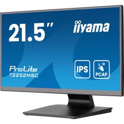 IIYAMA 21.5" 16:9 IPS сенсорний РК монітор, 1920х1080, пр оекційно-ємністна технологія, 1xHDMI/1xDP/2xUSB 3. T2252MSC-B2AG - Картинка 5