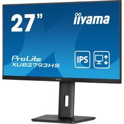 IIYAMA 27" 16:9 IPS РК монітор, 1920х1080, 1 мс (MPRT), 3 00 кд/м2, 100 Гц, Adaptive Sync, 1xHDMI 1.4/1xDP XUB2793HS-B7 - Картинка 5