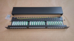 Патч-панель KINGDA KD-PP30-STP-C5e-24P - Картинка 3