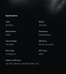 ���� �������� GAMEMAX GS-750G Black - �������� 33