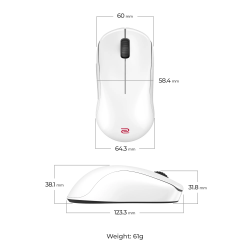 ����� ZOWIE U2DW WHITE (9H.N4PBE.A3E) - �������� 7