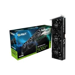 PALIT-XPERTVISION ³ Palit NVIDIA RTX5060Ti INFINITY 3 16GB  GDDR7 128bit 3-DP HDMI RTX5060Ti INFINITY 3 16GB