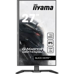 IIYAMA 27" 16:9 ігровий IPS РК монітор, 2560х1440, 1 мс ( MPRT), 100 Гц, 300 кд/м2, Adaptive Sync, 1xHDMI 2. GB2745QSU-B2 - Картинка 2