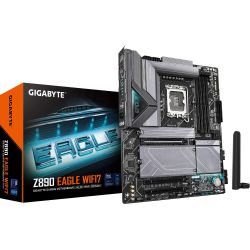 GIGABYTE Mатеринська плата sAM5 AMD X870 HDMI 3xM.2 USB4.0 2.5GbE LAN ATX X870 EAGLE WIFI7 - Картинка 2
