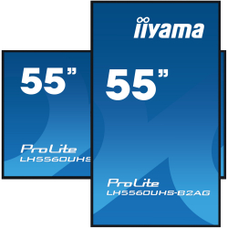 IIYAMA 54.6" 16:9 VA РК дісплей, 3840х2160, 24/7, 500 кд/ м2, ОС Android 11, 3xHDMI 2.0/1xRS-232c/1xLAN/2xUS LH5560UHS-B2AG - Картинка 16