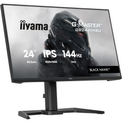 IIYAMA 23.8" 16:9 ігровий IPS РК монітор, 1920х1080, 1 мс (MPRT), 144 Гц, 350 кд/м2, AdaptiveSync, 1xHDMI 1 GB2441HSU-B1 - Картинка 2