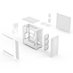 FRACTAL DESIGN ������ ATX ��� �� Epoch XL ���� c ���. c���� RGB  Epoch XL White TG RGB Clear ti - �������� 11