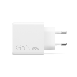Зарядний пристрій LENOVO Dual USB-C 65W GaN White (G0A6065WEU) - Картинка 6