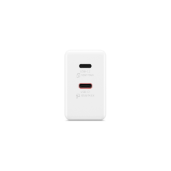 Зарядний пристрій LENOVO Dual USB-C 65W GaN White (G0A6065WEU) - Картинка 7