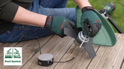 Триммер садовый Bosch AFS 23-37, 1000Вт, леска 37см, нож 23см, 220В, 5.7кг 0.600.8A9.000 - Картинка 6