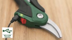 Секатор аккумуляторный Bosch EasyPrune, 12В, 2х3А, d реза 25мм, 1000гр 0.600.8B2.102 - Картинка 4