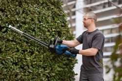 Кущоріз акумуляторний Bosch GHE 18V-60 18В 60мм крок різу 23мм 2.3кг без АКБ та ЗП 0.600.8C9.000 - Картинка 2