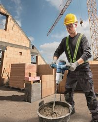 Миксер строительный Bosch GRW 140 1400Вт 480-750об·мин М14 4.2кг 0.601.1C4.020 - Картинка 4