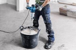 Миксер строительный Bosch GRW 140 1400Вт 480-750об·мин М14 4.2кг 0.601.1C4.020 - Картинка 5