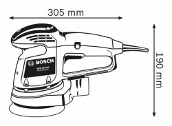 Bosch   GEX 34-125 0.601.372.300 -  2