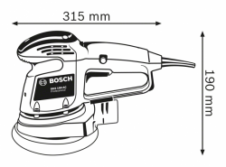   Bosch GEX 34-150 0.601.372.800 -  4