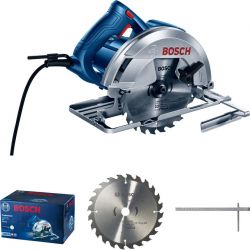 Bosch Пила дискова GKS 140, ручна, 1400Вт, 184мм, 20мм, 3.7кг + Пиляльний диск Eco for wood 0.601.6B3.020 - Картинка 10