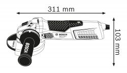   Bosch Professional GWS 19-125 CI, 125 , 1900 , 11500 /, 2.5  0.601.79N.002 -  8