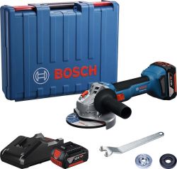    Bosch GWS 18V-8 125 18 2x4 0-11000 1.7   GAL 18V-40 0.601.9N9.020