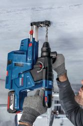 Перфоратор Bosch GBH 187-LI Professional аккумуляторный, 18 В, SDS-Plus, 2.4 Дж, 980 об/мин, 2.9 кг, без АКБ и ЗУ 0.611.923.020 - Картинка 8