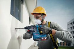 Перфоратор Bosch GBH 185-LI, аккумуляторный, 18В, SDS-Plus, 1.9Дж, бесщеточный, 2х4.0Ah 0.611.924.021 - Картинка 2