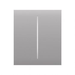 Ajax      CenterButton 2-gang for LightSwitch, Jeweler, , fog 000029818