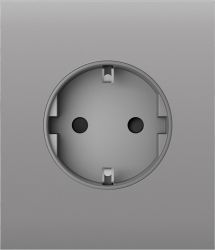 ����������� ������ ��� ������������ ������� Ajax CenterCover for Outlet Basic, fog 000046695