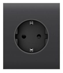 ����������� ������ ��� ������������ ������� Ajax CenterCover for Outlet Basic, graphite 000046696