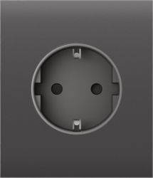 ����������� ������ ��� ������������ ������� Ajax CenterCover for Outlet Basic, grey 000046698