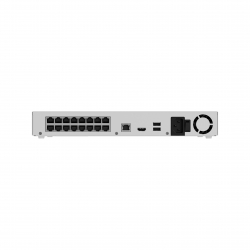 Мережевий відеореєстратор Ajax NVR H2D16PAC 16 white, HDMI 4K, 2 HDD, 16 PoE, 16 каналів, білий, 140917.122.WH1 000063723 - Картинка 8
